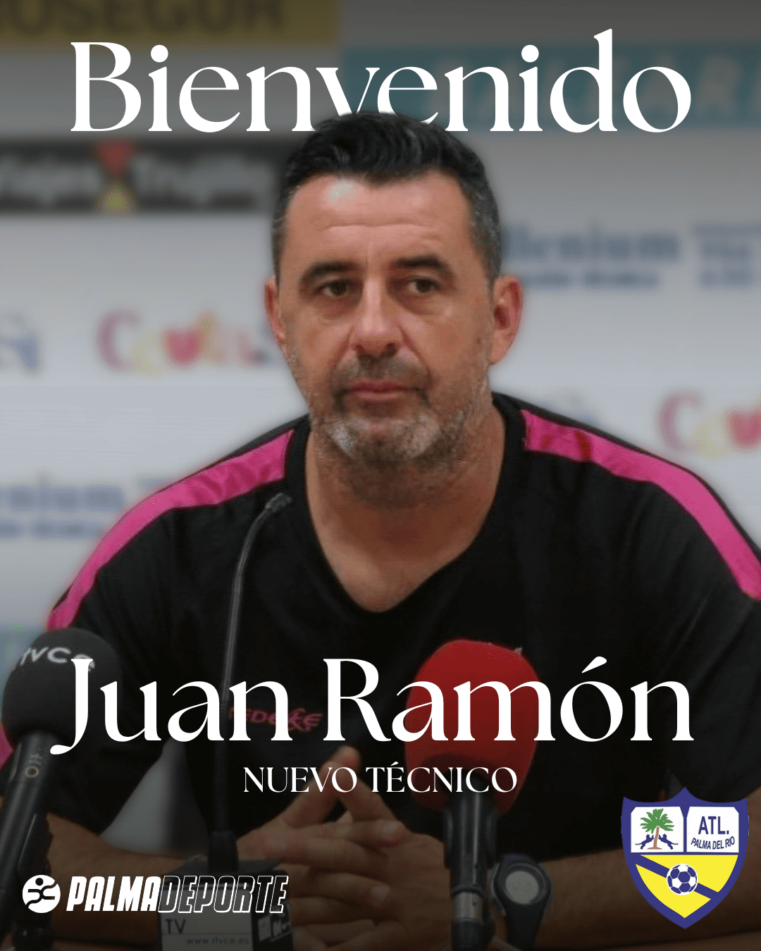 Juan Ramón, nuevo técnico del Atl. Palma del Río