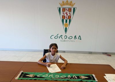 Nuestra canterana Miranda Nieto firma por el Córdoba CF