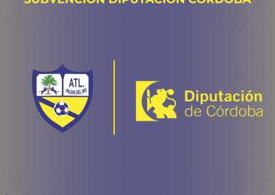 Subvencion de la Diputación Provincial de Córdoba